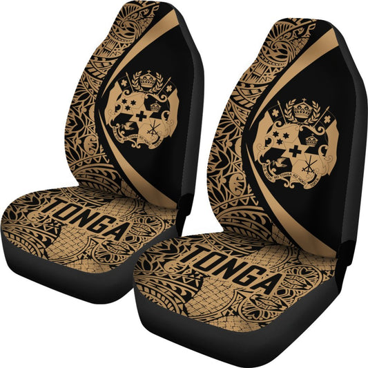 Tonga Polynesian Car Seat Covers Circle Style 05
