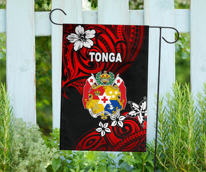 Mate Ma'a Tonga Rugby Flag Polynesian Unique Vibes Red