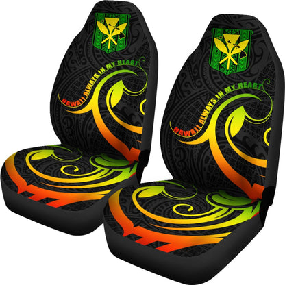 Hawaiian Kanaka Car Seat Covers Hawaii Always In My Heart AH