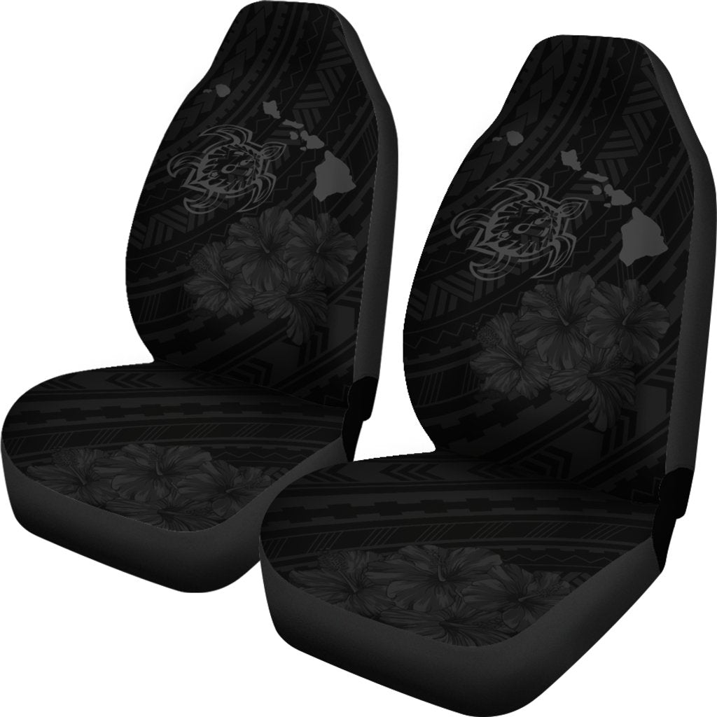 Hawaii Sea Turtle Is Swimming Toward Car Seat Covers Grey