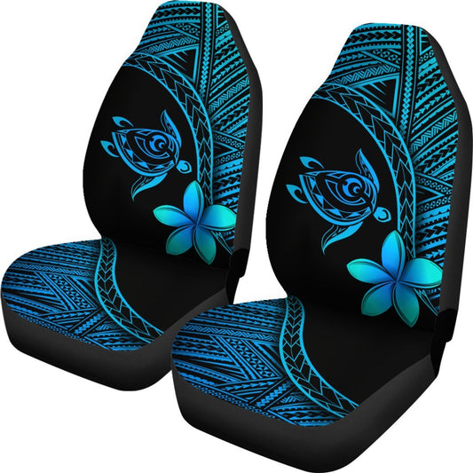 Hawaii Car Seat Covers Hawaii Turtle Plumeria Blue
