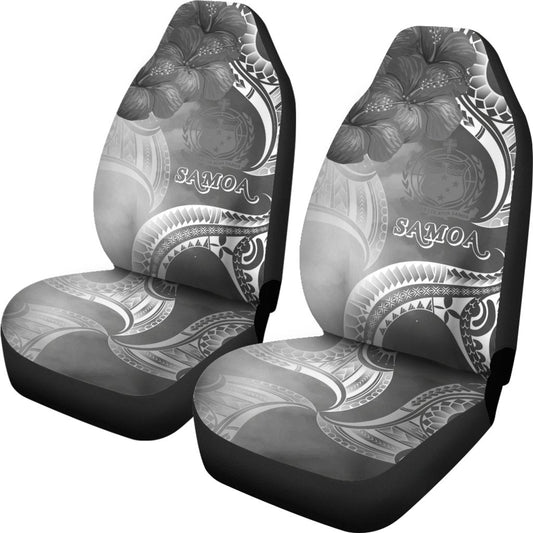 Samoa Car Seat Covers Samoa Seal Wave Style (Black)