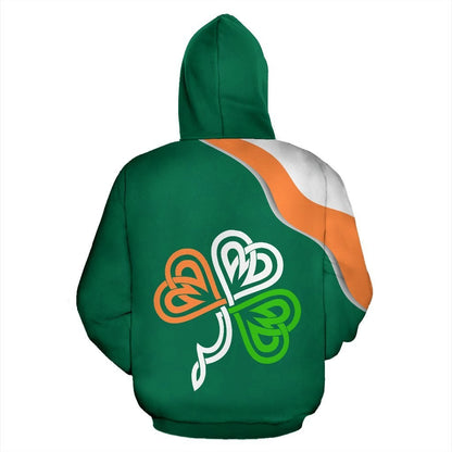 Ireland Rugby Shamrock Hoodie