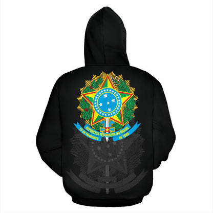 Brazil Zipper Hoodie