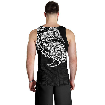 Samoa Tattoo Rugby Style Men's Tank Top Black K4