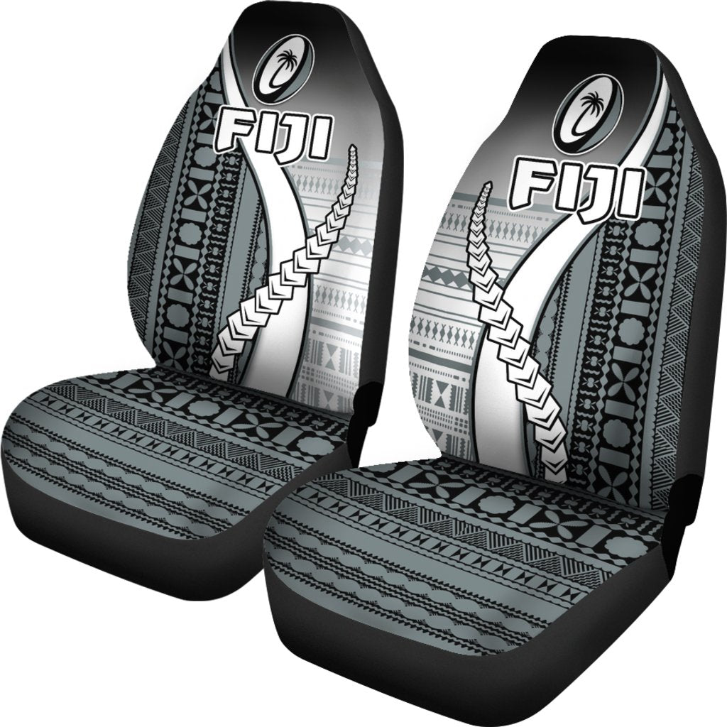 Fiji Rugby Car Seat Covers Confident Polynesian