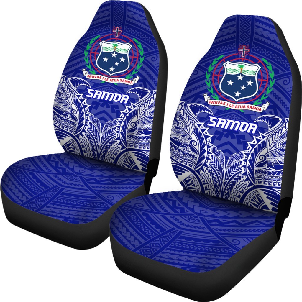 Samoa Car Seat Covers Samoa Coat Of Arms Premium A7