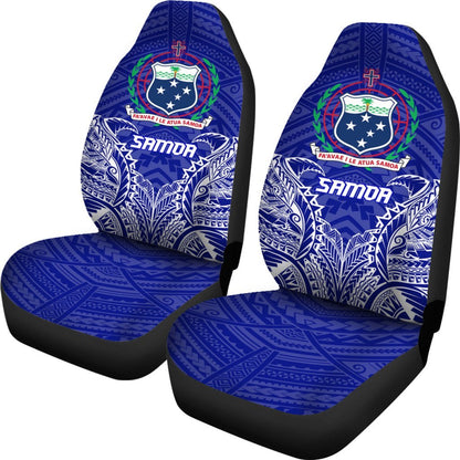 Samoa Car Seat Covers Samoa Coat Of Arms Premium A7