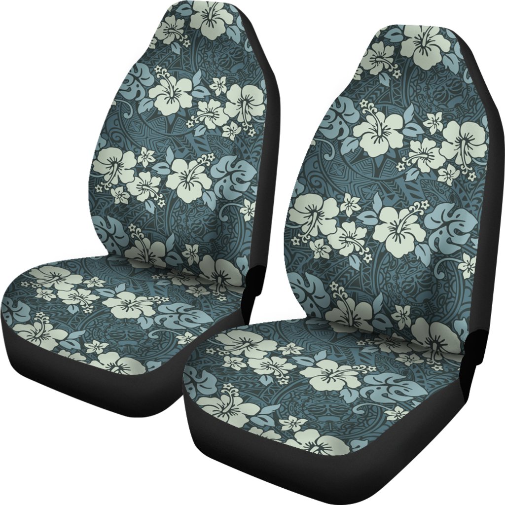 Hawaii Hibiscus Pattern Car Seat Covers 07