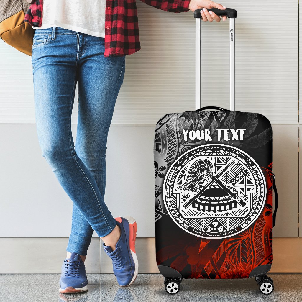 American Samoa Personalised Luggage Covers Vintage Polynesian Style
