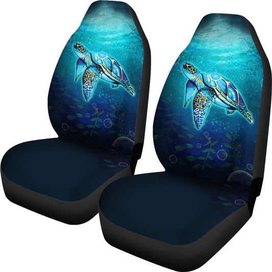 Hawaii Car Seat Covers Turtle Under Sea