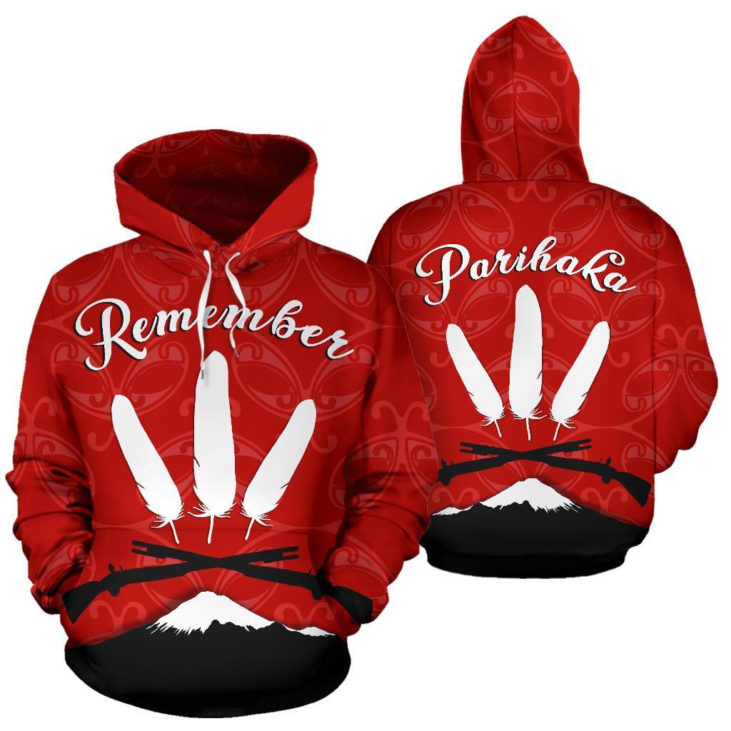 New Zealand Maori Remember Parihaka Hoodie