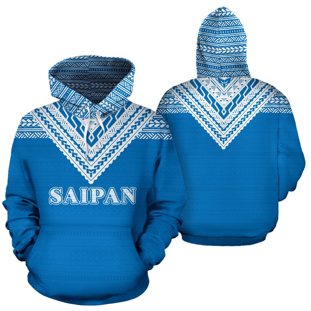 Saipan All Over Hoodie Blue Version