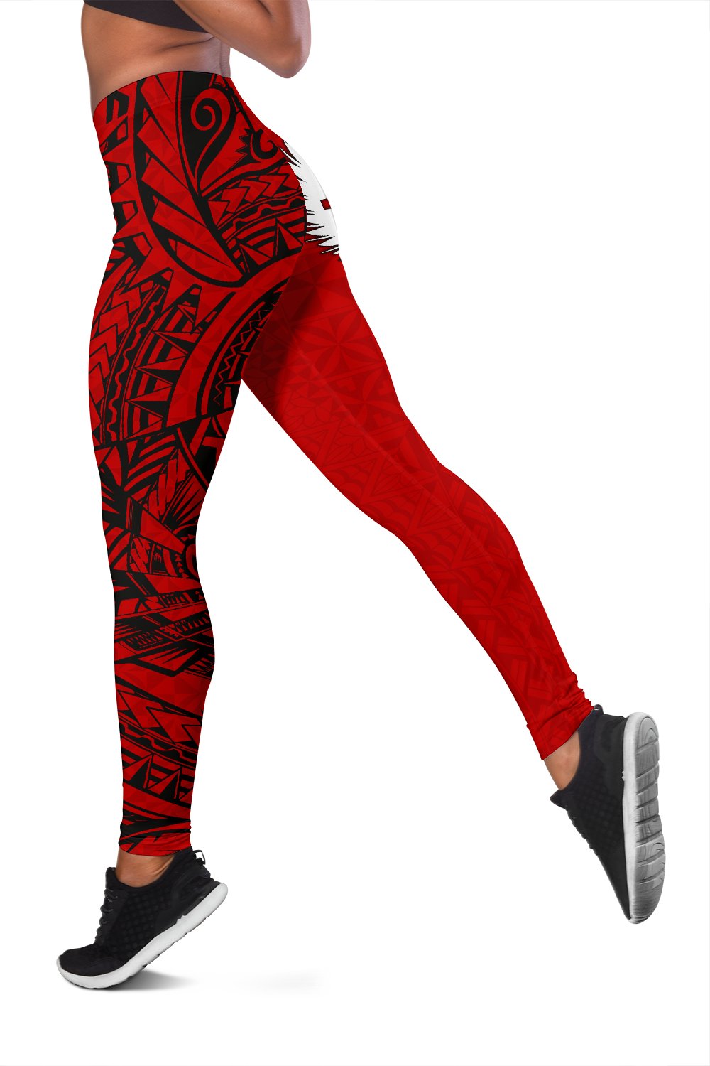 Tonga Polynesian Leggings - Tonga Wings