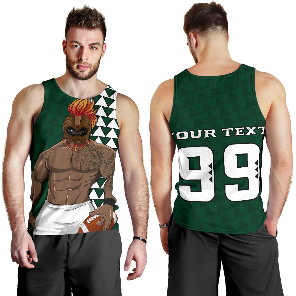 Personalize Hawaii Warrior Football Men's Tank Top 2020 Champion AH