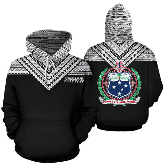 Samoa All Over Hoodie Samoan Style