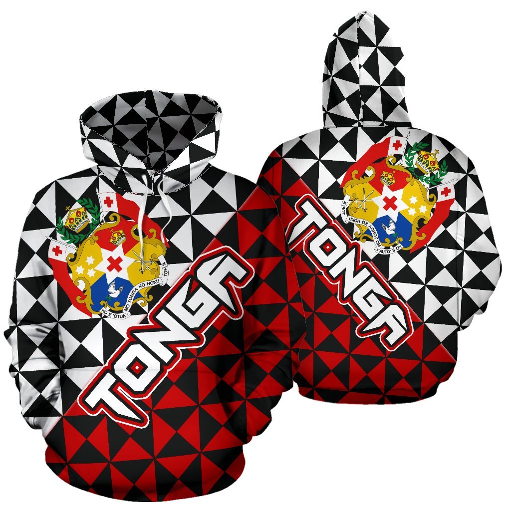 Tonga Hoodie Tonga Coat Of Arms TH5