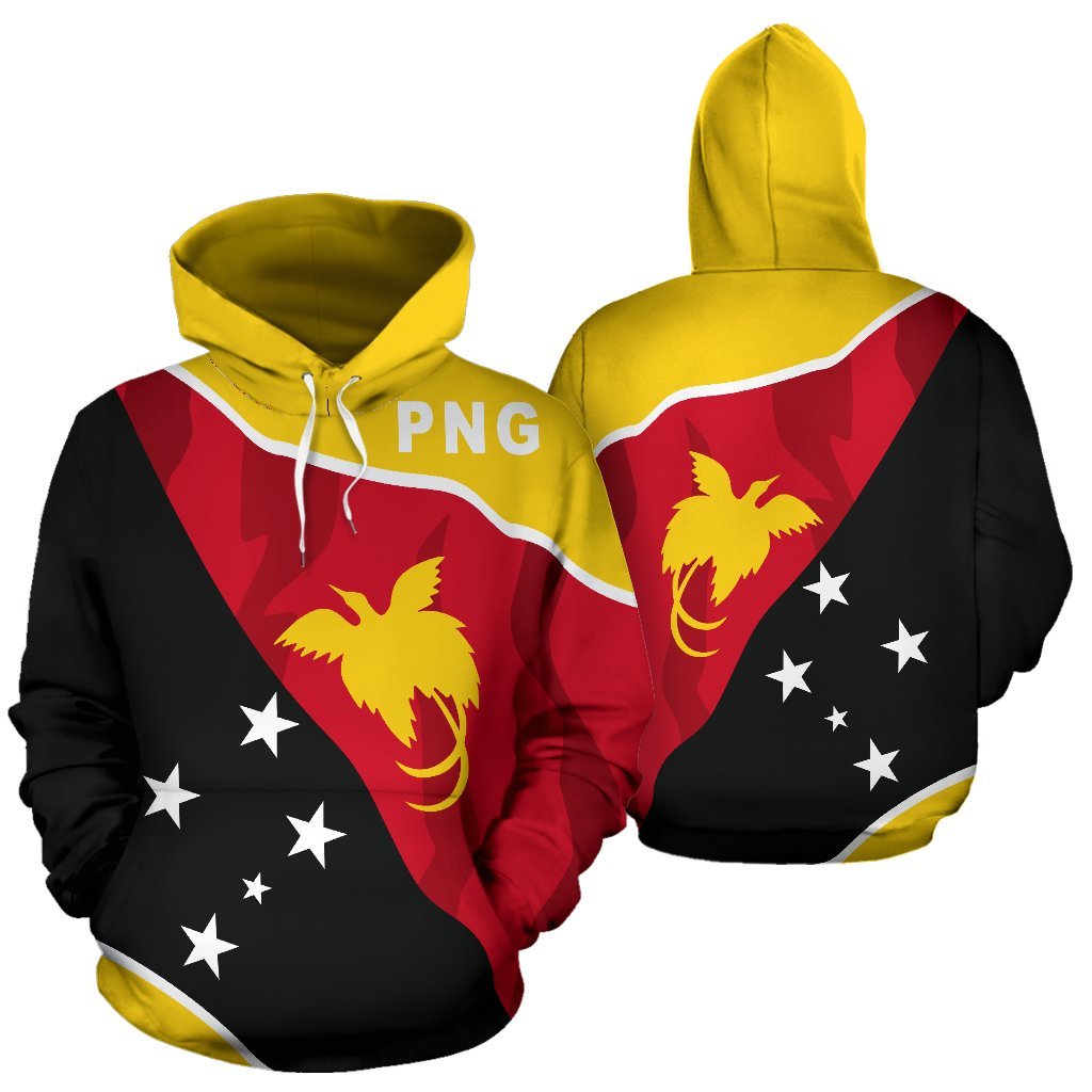 Papua New Guinea Hoodie Papua New Guinea Flag