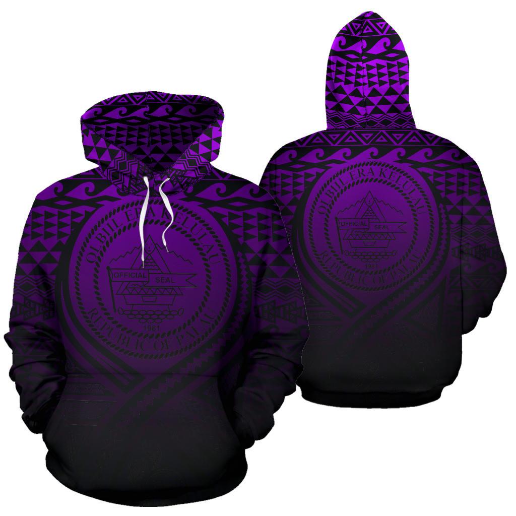 Palau ll Over Hoodie Lift Up Purple