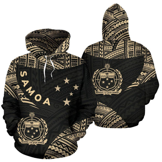 Samoa Hoodie Samoa Coat Of Arms Endless K5