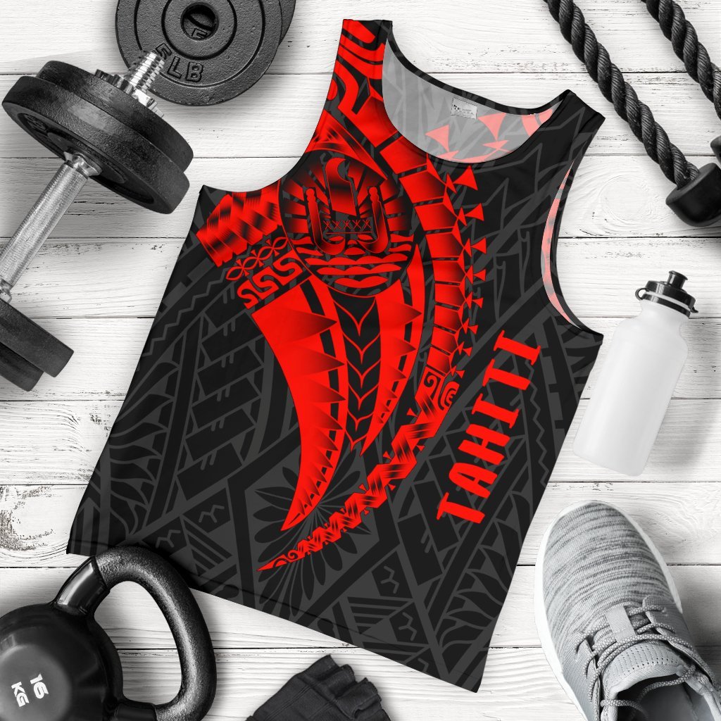 Tahiti Men's Tank Top Polynesian Tahiti Seal