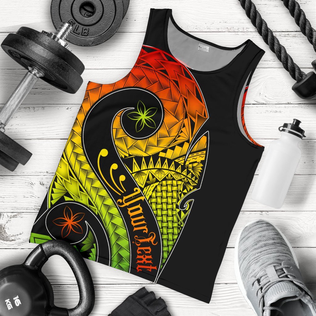 Pohnpei Personalised Men's Tank Top Polynesian Decorative Patterns