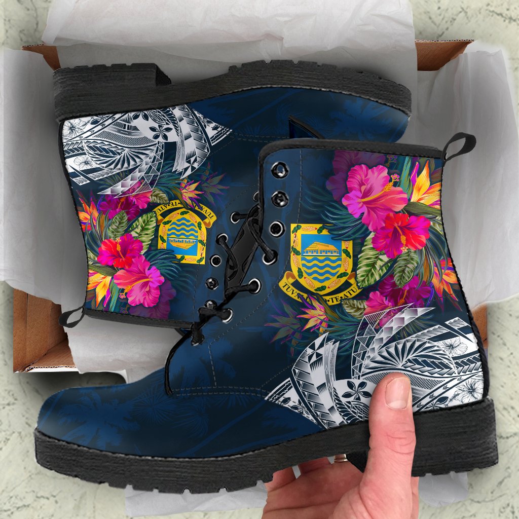 Tuvalu Leather Boots - Summer Vibes