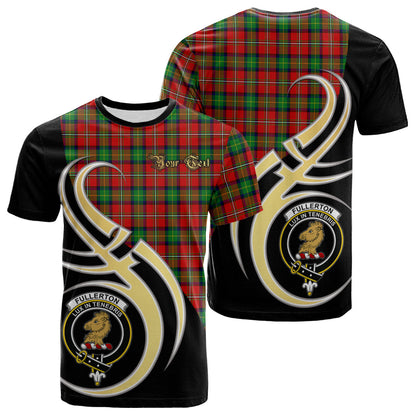 Printivon Fullerton Tartan Crest Believe In Me T Shirt