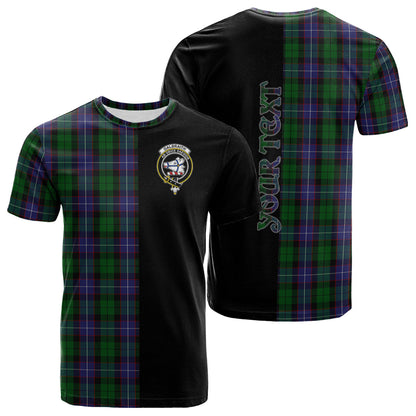 Printivon Galbraith Tartan Personalize Half T shirt