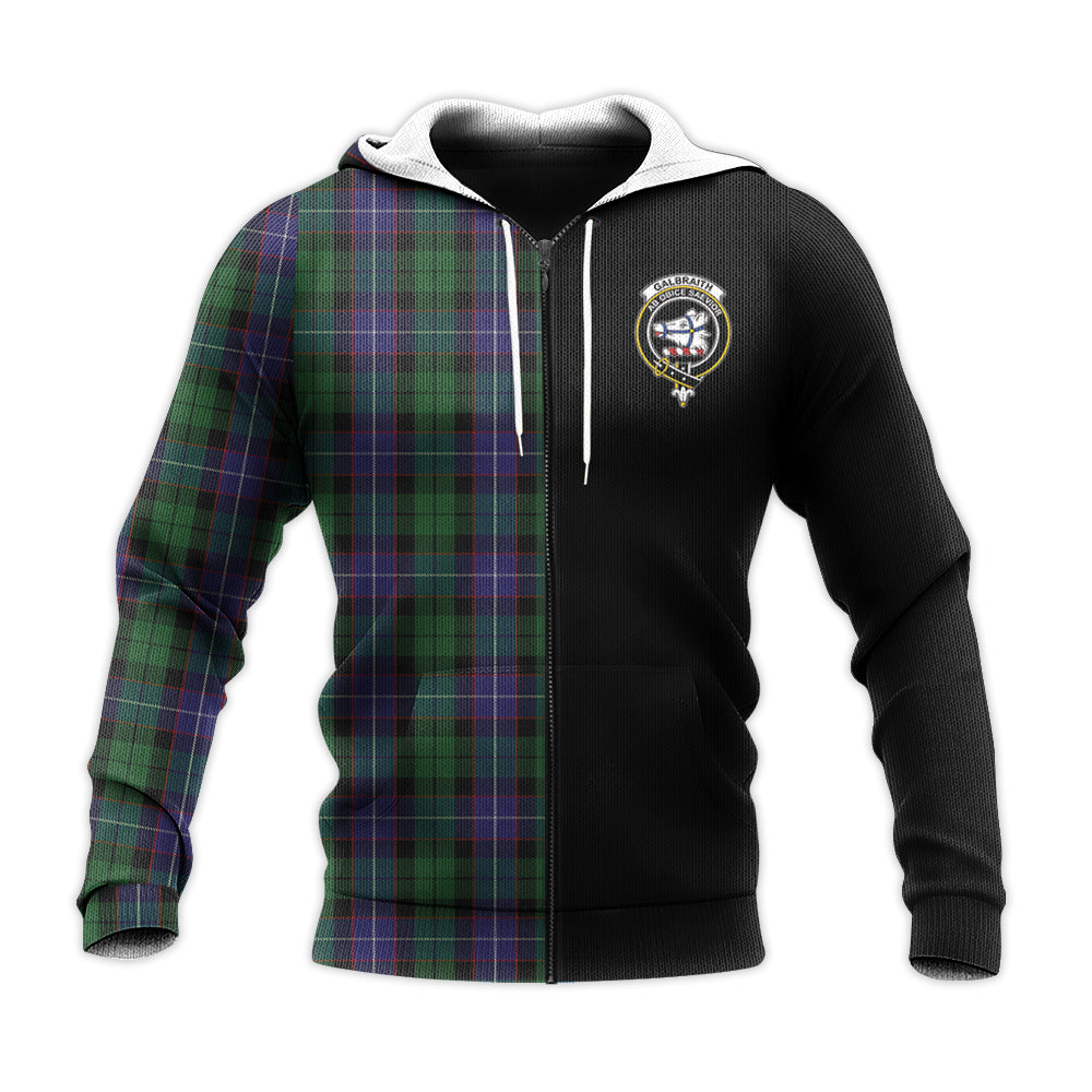 Printivon Galbraith Tartan Personalize Half Hoodie
