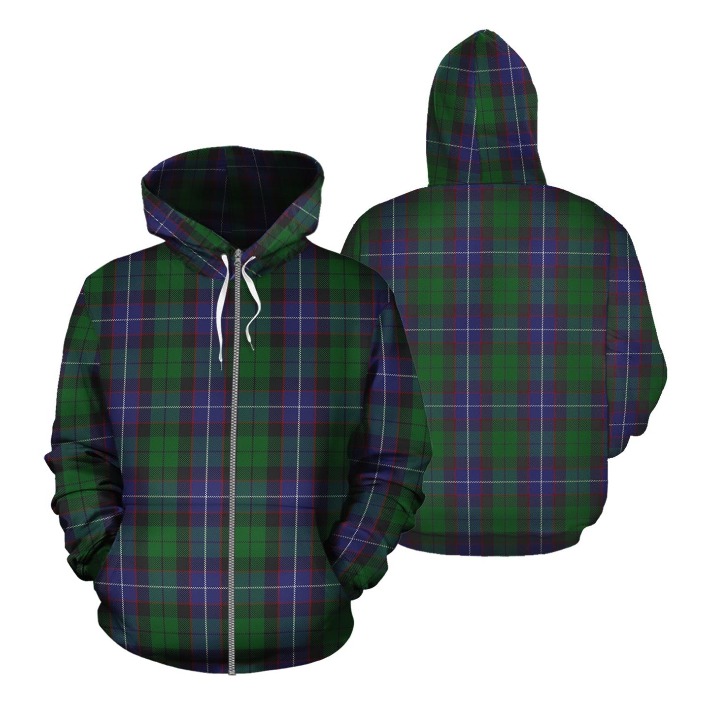 Printivon Galbraith Tartan Hoodie