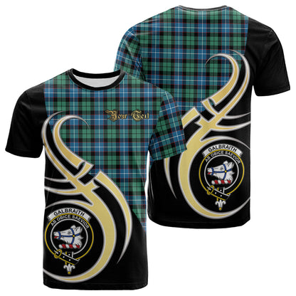 Printivon Galbraith Ancient Tartan Crest Believe In Me T Shirt