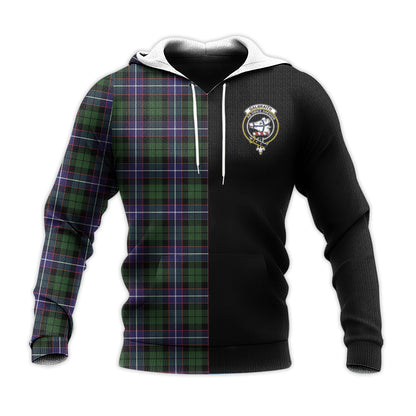 Printivon Galbraith Modern Tartan Personalize Half Hoodie