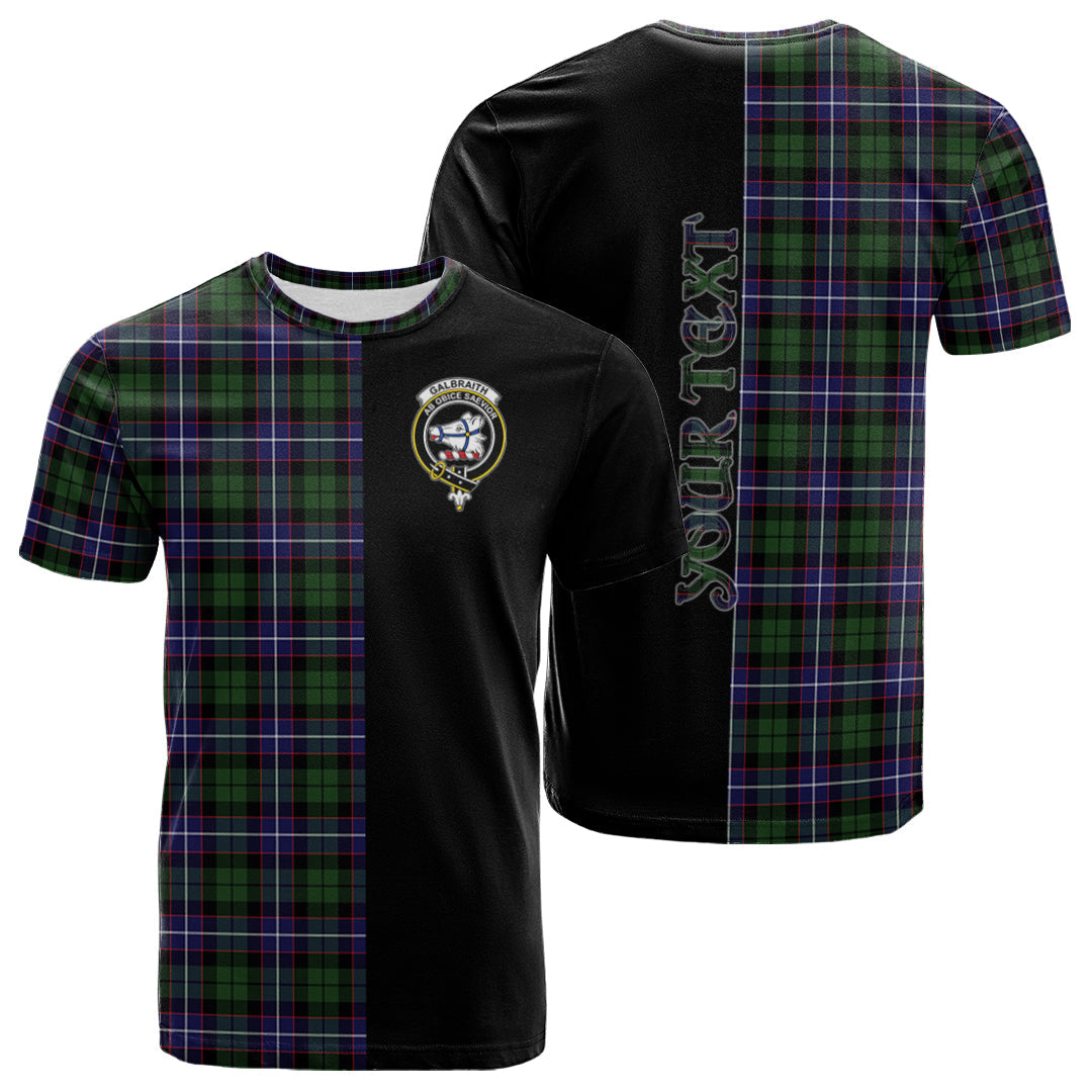 Printivon Galbraith Modern Tartan Personalize Half T shirt