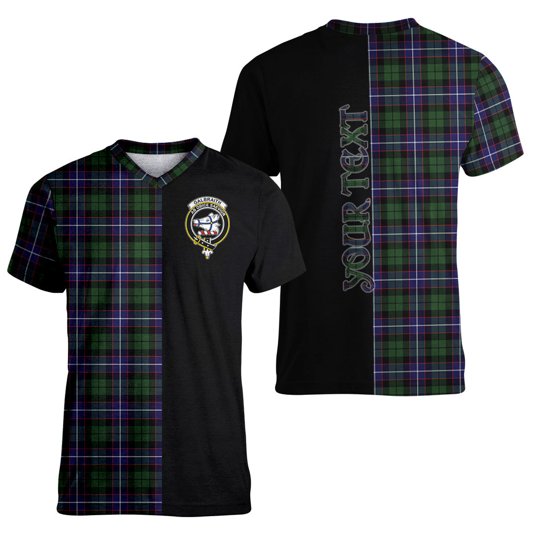 Printivon Galbraith Modern Tartan Personalize Half T shirt