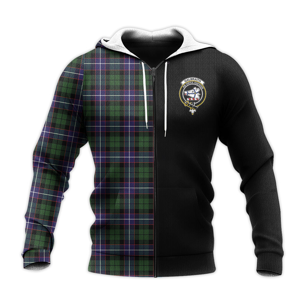 Printivon Galbraith Modern Tartan Personalize Half Hoodie