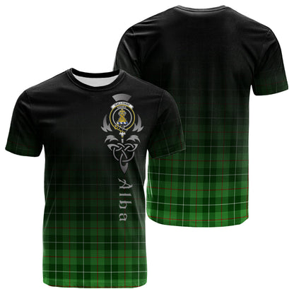 Printivon Galloway Tartan Crest Alba Celtic T Shirt