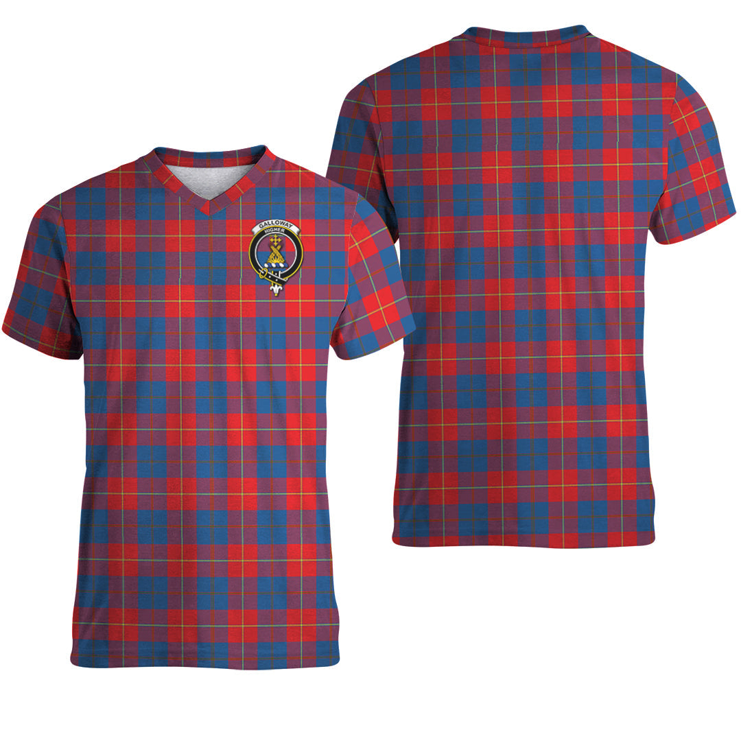 Printivon Galloway Red Tartan T Shirt