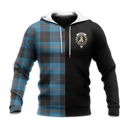 Printivon Garden Tartan Personalize Half Hoodie