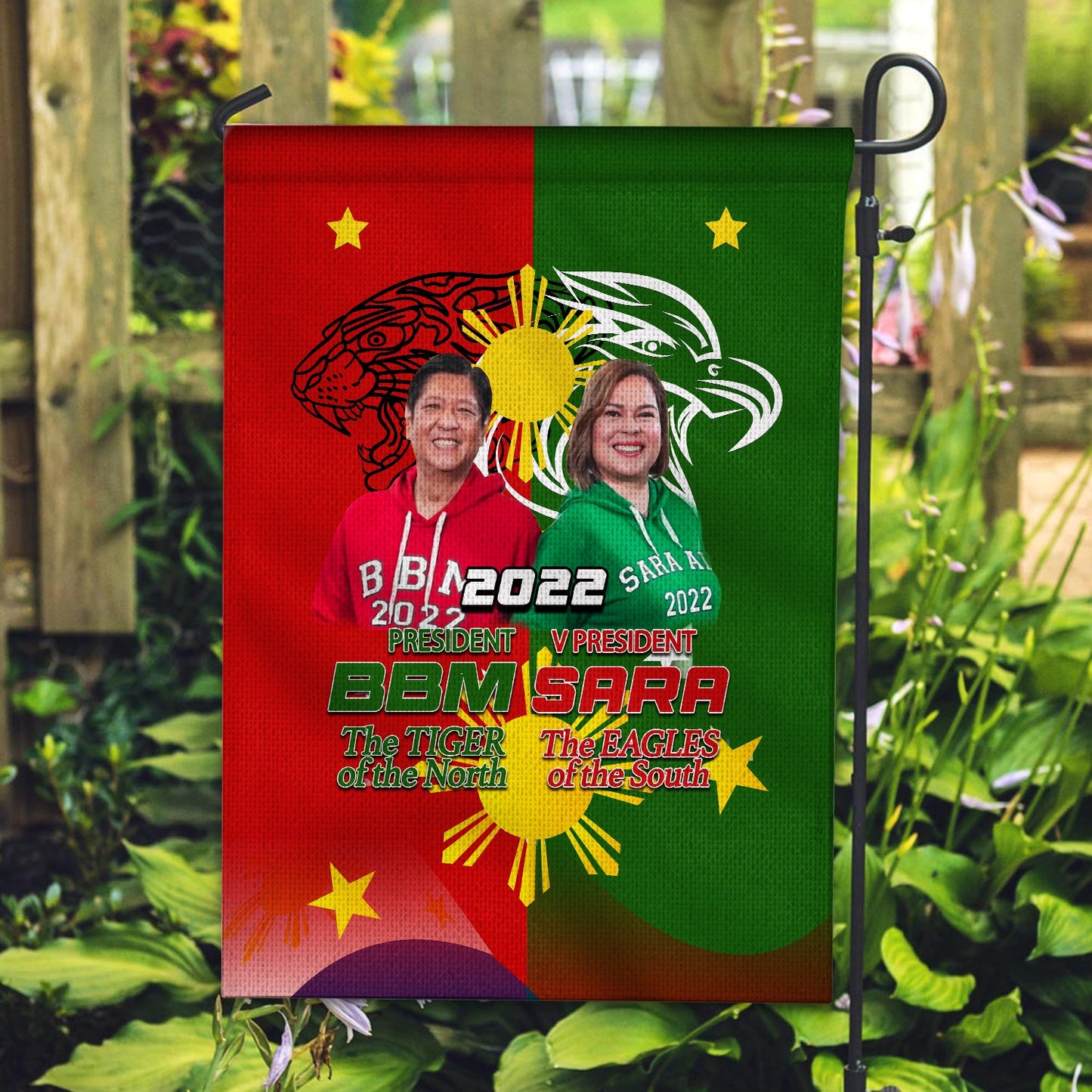 Philippines Flag BBM AND SARA 2022