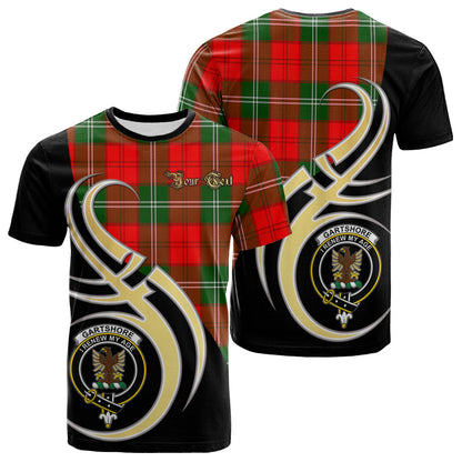 Printivon Gartshore Tartan Crest Believe In Me T Shirt