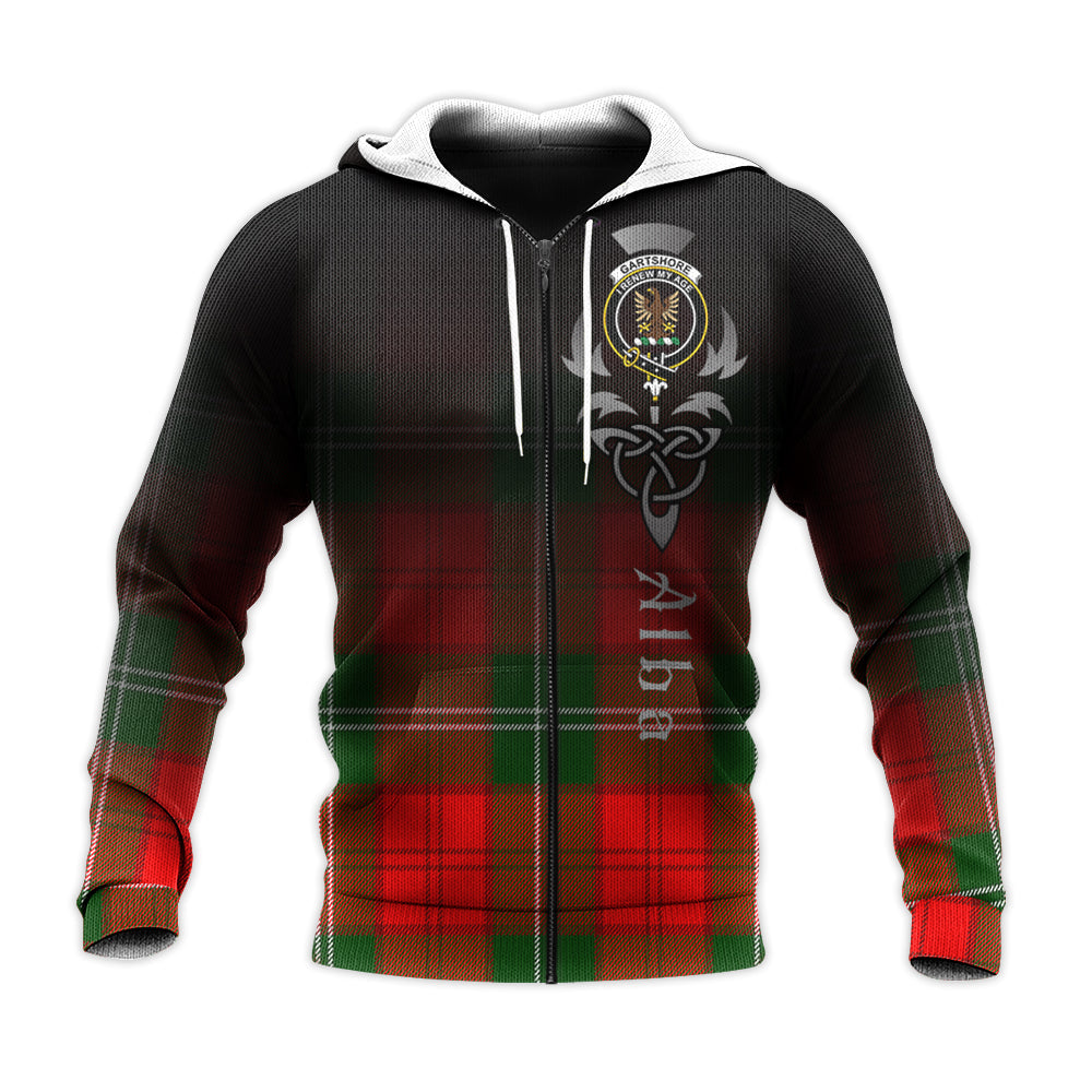 Printivon Gartshore Tartan Crest Alba Celtic Hoodie