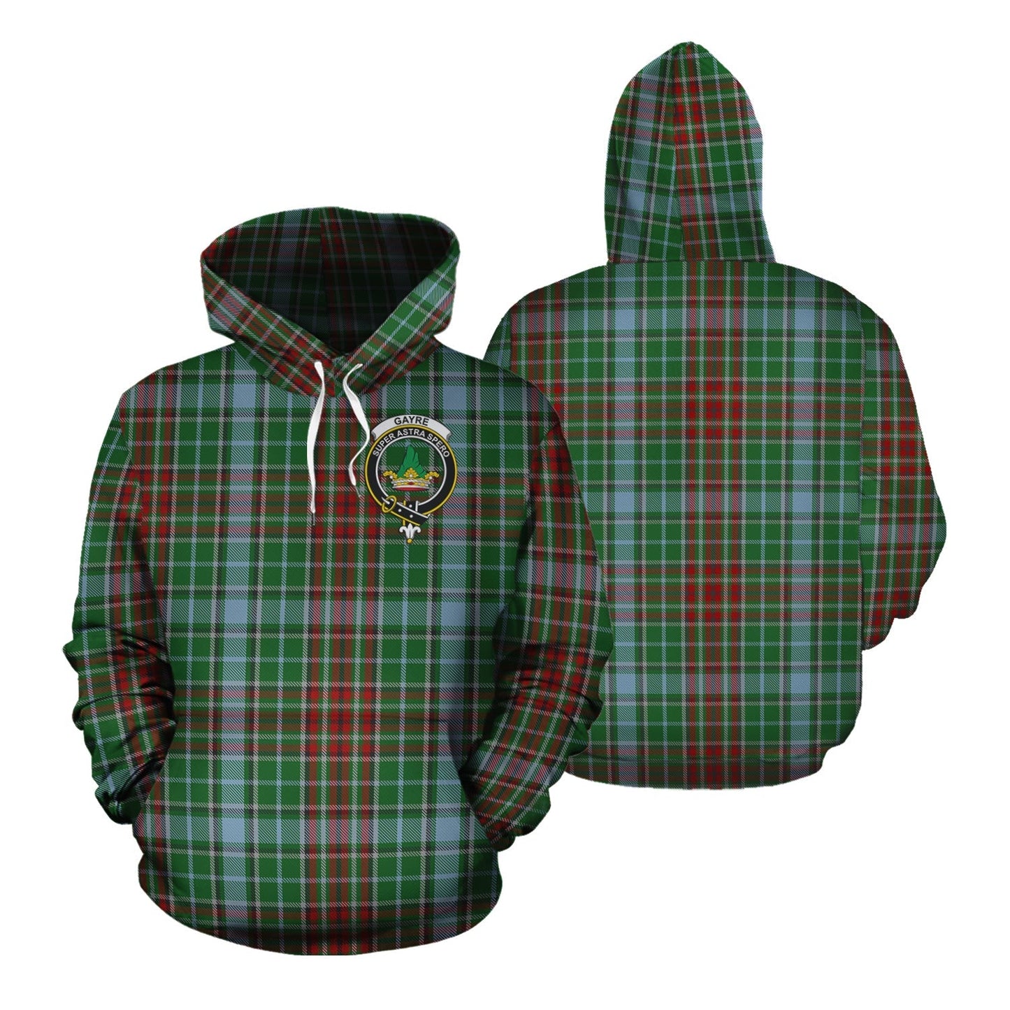 Printivon Gayre Tartan Hoodie