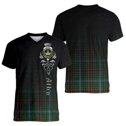 Printivon Gayre Tartan Crest Alba Celtic T Shirt