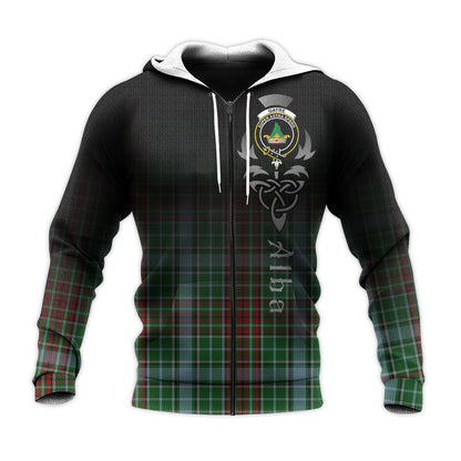 Printivon Gayre Tartan Crest Alba Celtic Hoodie