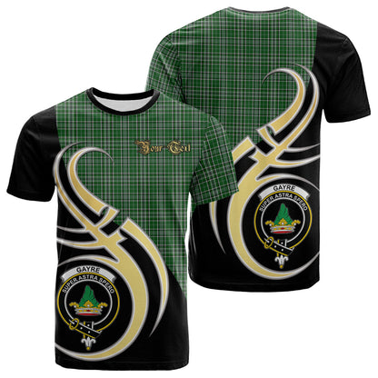 Printivon Gayre Dress Tartan Crest Believe In Me T Shirt