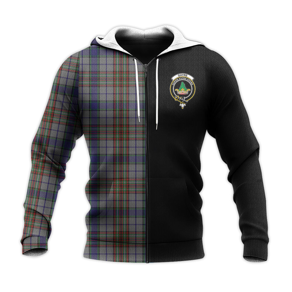 Printivon Gayre Hunting Tartan Personalize Half Hoodie