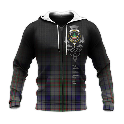 Printivon Gayre Hunting Tartan Crest Alba Celtic Hoodie