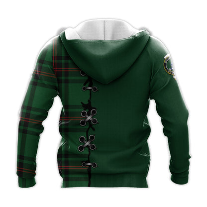 Printivon Ged Tartan Hoodie Lion Rampant And Celtic Thistle Style