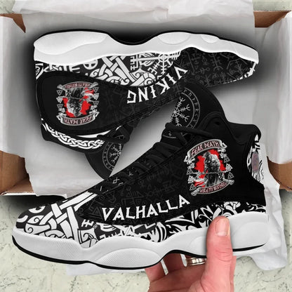 Viking Valhalla Warrior High Top Sneakers Shoes
